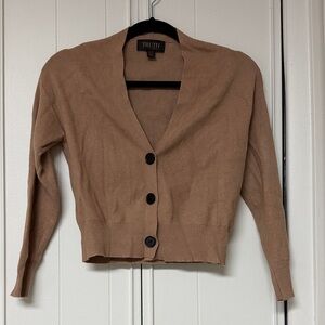 Truth Women's Brown Button-Up Cardigan